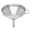 Stainless Steel Funnel with Strainer, Large Wide Mouth, Thickened Household