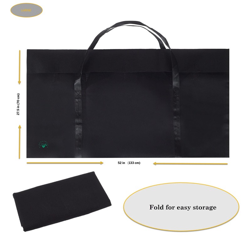 Table extension leaf storage bag Large protection cover for easy