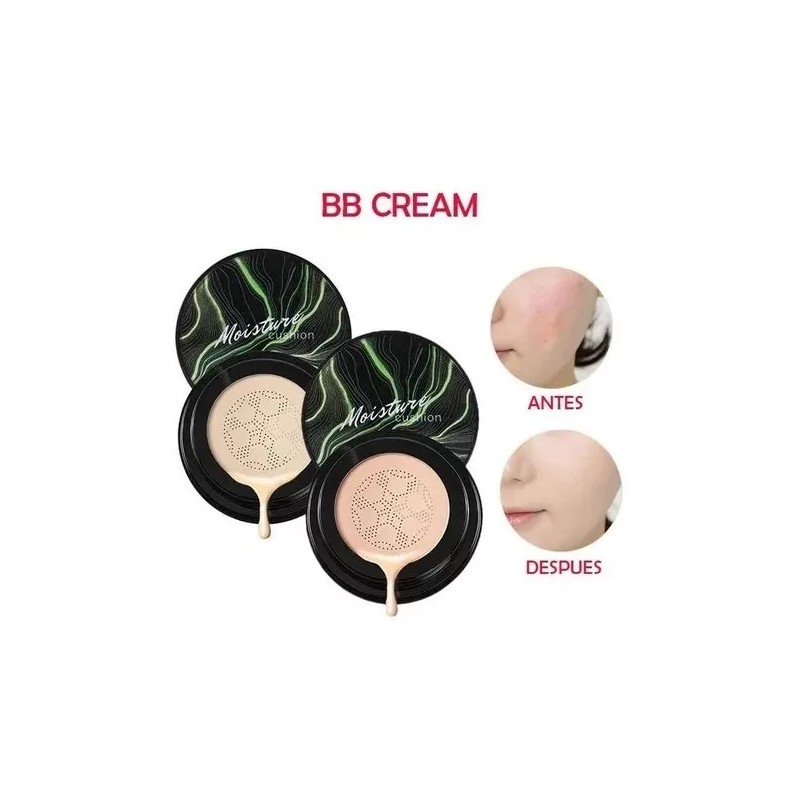 Moinsture Cushion Base Maquillaje Alta Cobertura Bb Cream Cubre Imperfección.