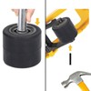 Truck Load Wheel 80 X 70mm Stainless Steel Rubber Scratch