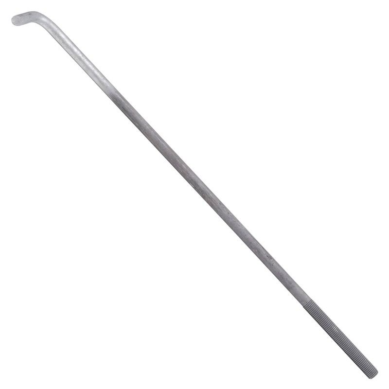 3/4"-10 x 30" L-Bolt Concrete Anchor Bolt - Hot Dip