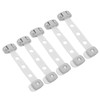 Child Safety Cabinet Proofing Double Lock Adjustable Strong Adhesive Baby