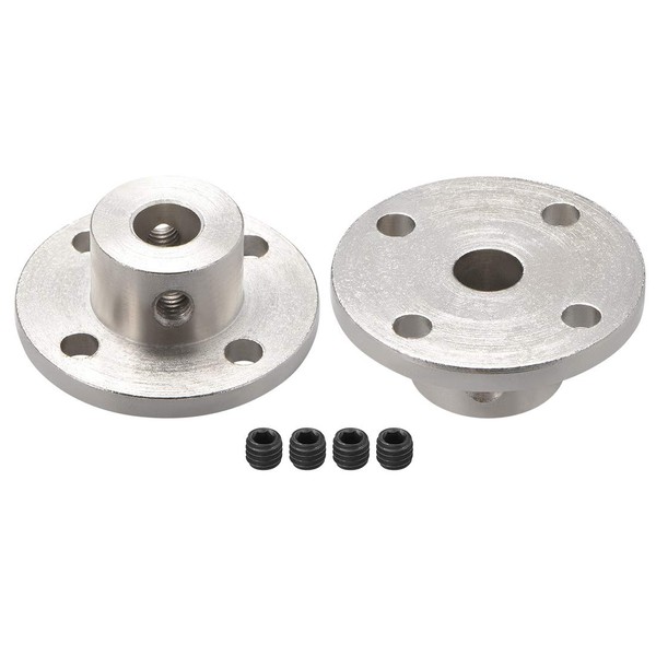 sourcing map 7mm Inner Dia H13*D16 Rigid Flange Coupling Motor