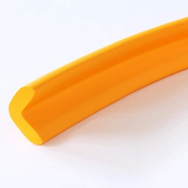 Cowboy Safety Cushion, L-Shaped, Fine, 6.6 ft (2 m) Roll, Yellow