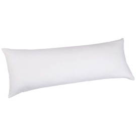 Ridas Bolster Pillowcases 100% Polycotton Blend product 6 Feet (72"), White