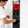 EIROVYA Cap Holder Wall, Baseball Cap Holder, Single Row Foldable