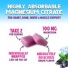 Nature's Nutrition Magnesium Chews Supplement with High Absorption Magnesium Citrate