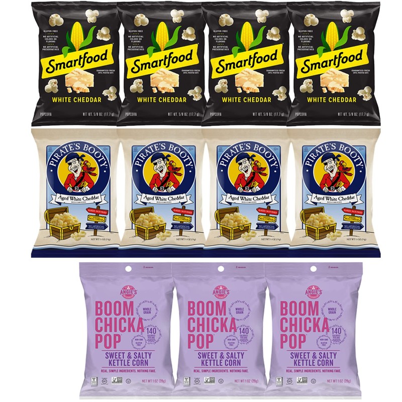 Popcorn Variety Pack - Snack Bag Assortment Care Package -