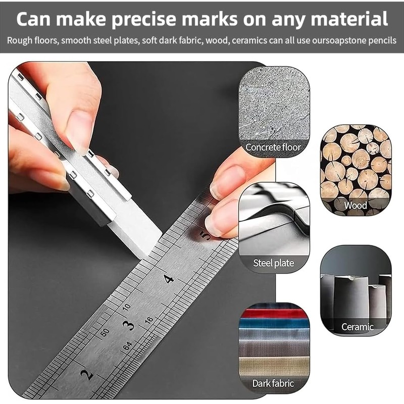 Ginddy French Chalk Sticks 27 PCS - Professional Builders Marking