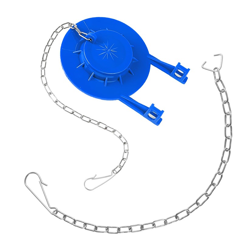Stainless Flapper Replacement Adjustable-Flappers, Toilet Handle Chain Replacement Fits Most