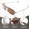 Riwissipa Reading Sunglasses Folding Glasses Anti Glare UV Protection Readers
