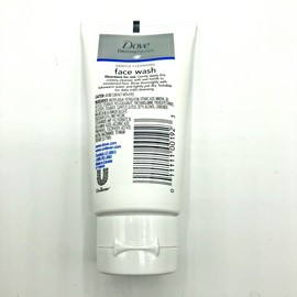 Dove Derma Series Dry Skin Relief Gentle Cleansing Face Wash 1.7oz
