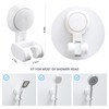 TAILI Shower Head Holder Suction Cup No Drilling Waterproof &
