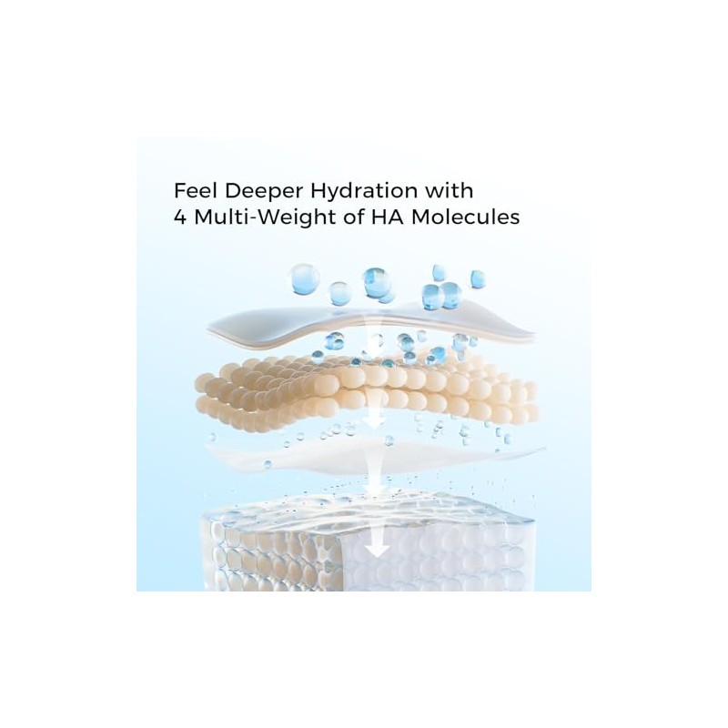 WNP Hyaluronic Acid Serum 3% for Face with 4D Multi-Layer
