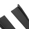 2 Pcs 35cm Rear Bumper Canard Lip Splitter Left Right