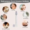 Beomeen 36Pcs 10ML Clear Glass Perfume Travel Refillable Spray Bottles,