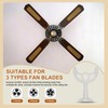 PATIKIL Ceiling Fan Blades Arms Replacement, 5 Pcs 52" Fan