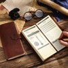 Eaasty 2 Pcs Leather Hunting Log Book Elk Hunting Journal