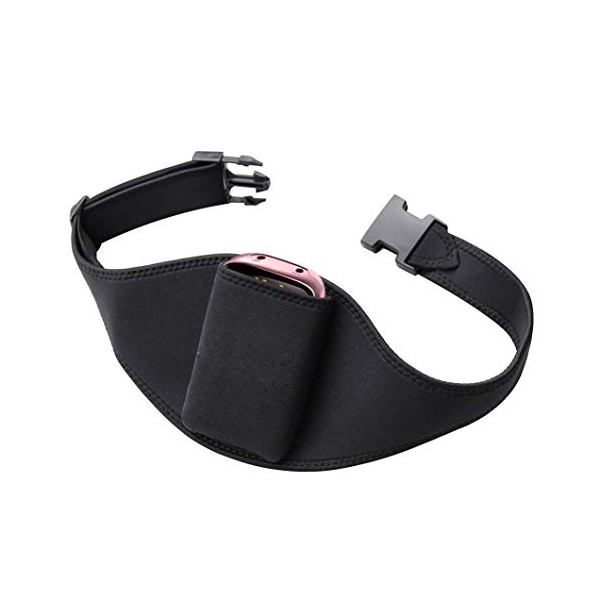 IRASPIN Mic Belt for Fitness Instructors,Vertical Microphone Transmitter Carrier Belt
