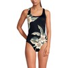 Lands' End Women's Long Tugless X-Back One Piece Swimsuit 8
