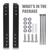Sresk Trikes Tri Glide Tour Pack Relocator Kit Adjustable 1''-3''