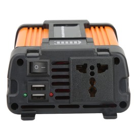 4000W Modified Sine Inverter Vehicle Solar Inverter with LED Battery Display Screen Dual USB Ports (DC12V to AC110V)