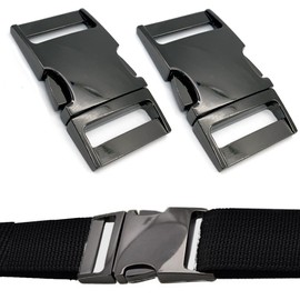 DHER Buckle Click Clasp Metal Buckle, Replacement Bag Buckle, Belt Buckle Clasp, for Paracord Bracelet, Dog Collar, Backpack (C, 25 mm)