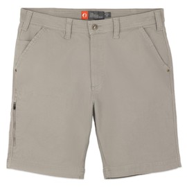 The American Outdoorsman Men's Stretch Canvas Work Shorts with Flex Waistband & 6 Pockets - Tear-Resistant Work Shorts