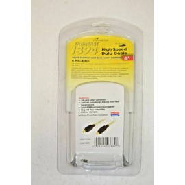 Promaster 6' FireWire Cable 4 Pin-4Pin (1394) High Speed Data Cable