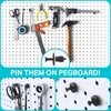 G.CORE Pegboard Peg Hooks Accessories - 40 Set Pegs with