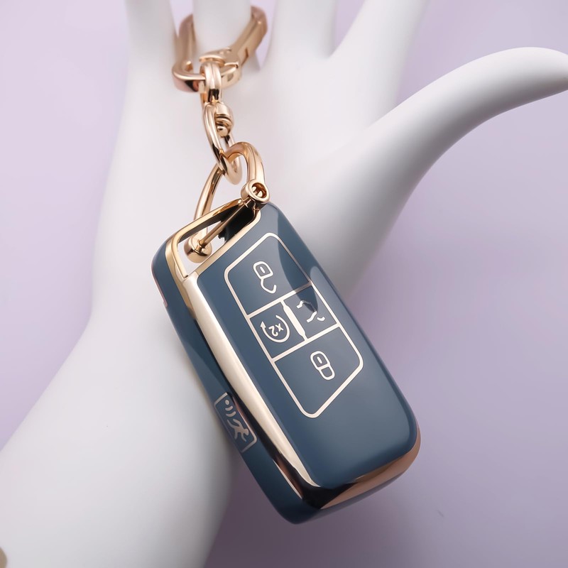 2 PCS for VW Key Fob Cover with Keychain Protector