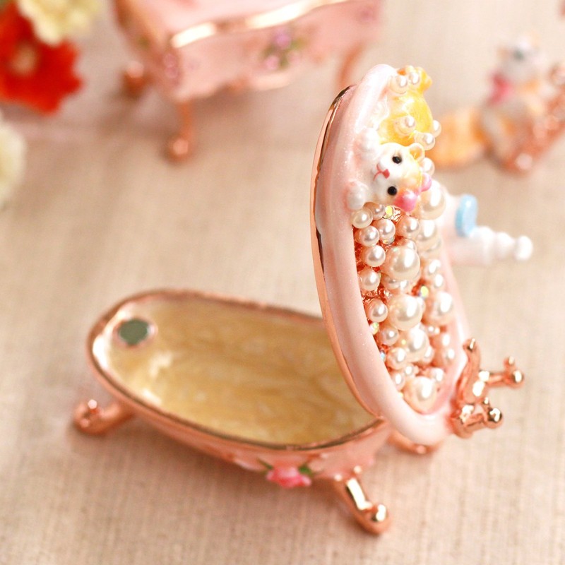[pixia-su] PIEARTH jewelry box miniature bath (Pink) EX505 – 1 