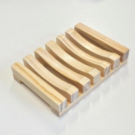 Cypress wood sink draining soap pedestal 2ea