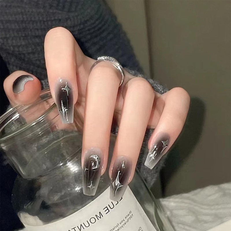 6 Pack (144 pcs) Nail Tips Popular Medium Design, NIUANIUA