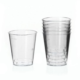 HEKU GmbH Shot Glasses, Pack of 20, Clear, 4 cl, PS