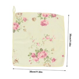 FRCOLOR 6Pcs Ultra Absorbent Microfiber Dish Towels Multi Purpose Cleaning Cloths for Kitchen Home Soft Durable Strong Decontamination Wipes for Dishes Plates Bowls