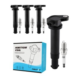 TAUTOY UF499 IC579 C1543 - Bobina de encendido paquete de bujías para Dodge Attitude 1.4L 1.6L 2006-2010, para Hyundai Accent 1.6L 2006-2011, para Kia Rio Rio5 1.6L 2006-2011
