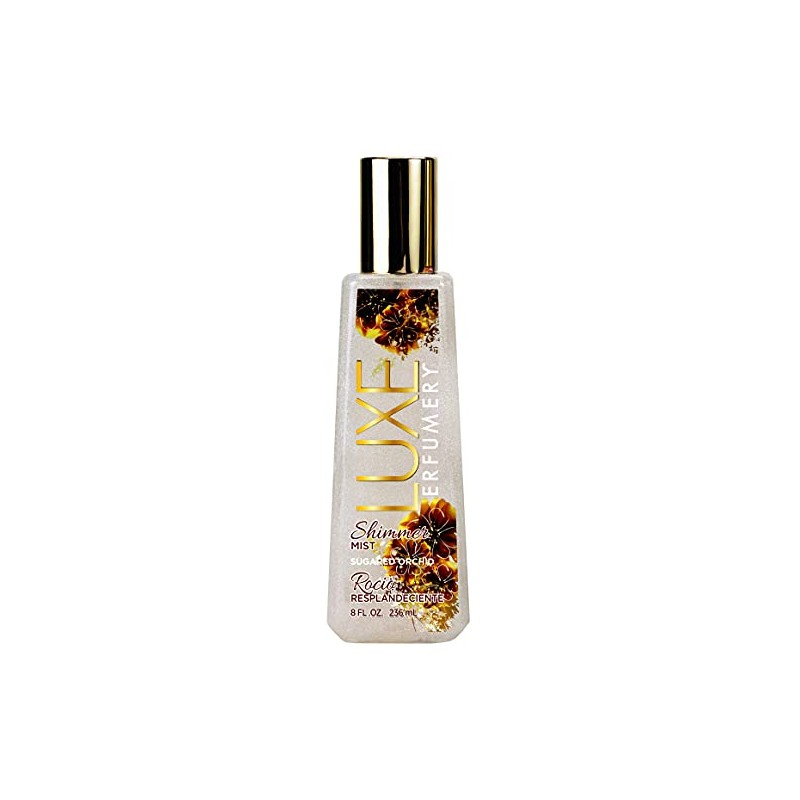 Luxe Perfumery Shimmer Body Mist, Sugared Orchid, 8.0 fl oz