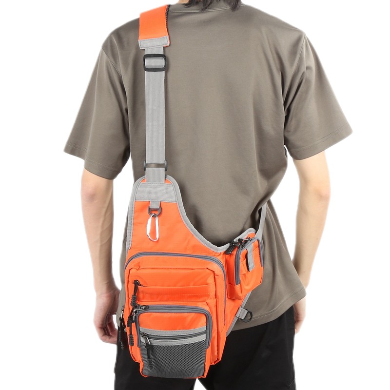 Fishing Bag Waist Outdoor Sport Multifuction Canvas for Cycling Mountain