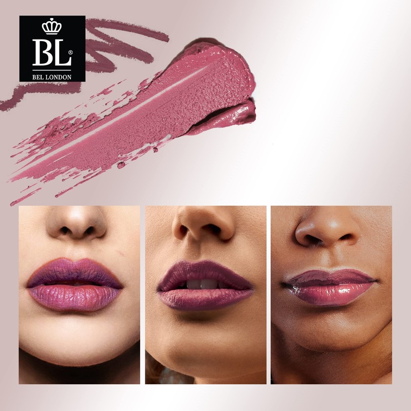 BL Color Matched Pink Lip Liner & Lipstick Set -