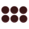 2.5" Round Plastic Louver Soffit Air Vent Reptile Screen Grille
