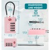 ANVIL 4 Digit Luggage Locks, TSA Locks for Luggage, Advanced