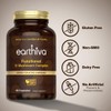 Earthiva Mushroom Complex Supplement | 60 Capsules | 10-in-1 Blend
