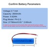 CBJJ 3.7V 2600mAh High Capacity 18650 Rechargeable Battery with PH