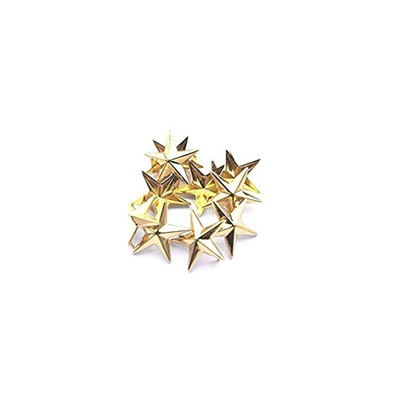 DIY Metal Star Studs Claw Nailhead Punk Rivets 50 Pcs