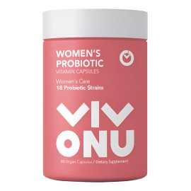 Vivonu Probióticos Mujer 60 Billion,18 Cepas,60 Cápsulas