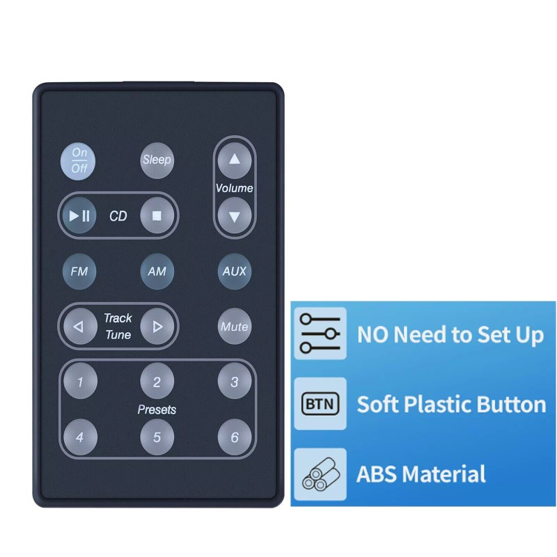 for Bose Replaced Remote Control for Bose Wave Radio CD