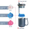 EZHOISLING Dysphagia Regulating Drinking Cups for Swallowing Difficulty - with