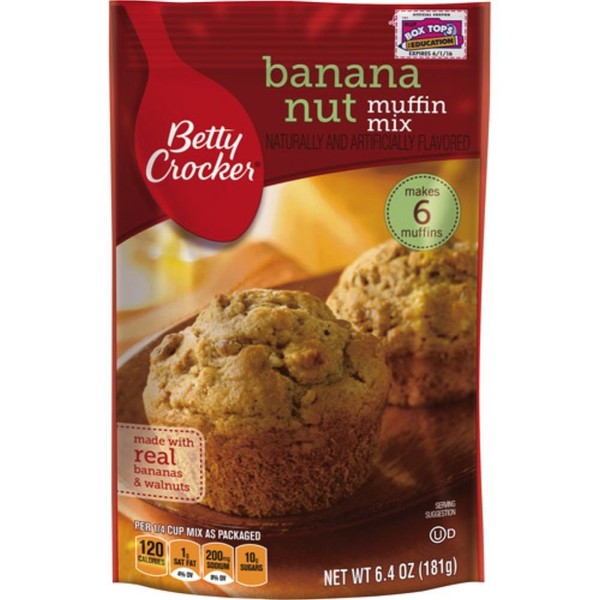 Betty Crocker Blueberry Muffin Mix 6.4 Oz Packet (Pack of