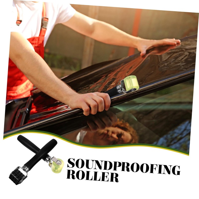 GRIRIW 2Pcs Auto Sound Deadening Roller Ergonomic Installation Sound Insulation